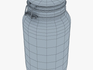 jar hermetic 2 liter v 1 3D-Modell