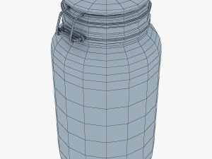 jar hermetic 2 liter v 1 3D Model