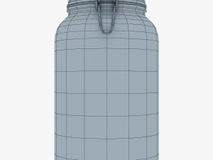 jar hermetic 2 liter v 1 3D Model