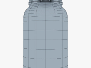 jar hermetic 2 liter v 1 3D-Modell