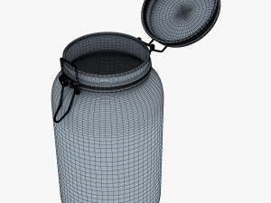 jar hermetic 2 liter v 1 3D-Modell