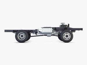 truck chassis 4x4 v 1 Modello 3D