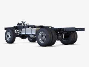 truck chassis 4x4 v 1 Modello 3D