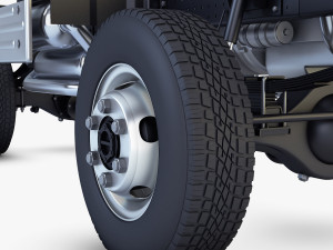 truck chassis 4x4 v 1 Modello 3D
