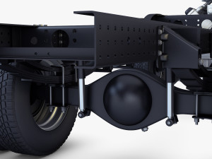 truck chassis 4x4 v 1 Modello 3D