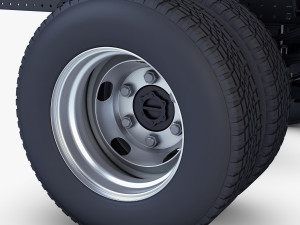 truck chassis 4x4 v 1 Modello 3D