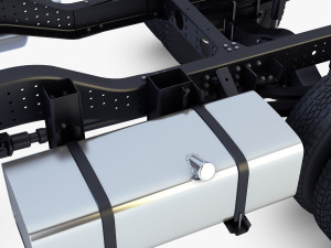 truck chassis 4x4 v 1 Modello 3D