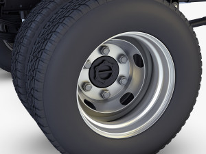 truck chassis 4x4 v 1 Modello 3D