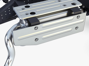 truck chassis 4x4 v 1 Modello 3D