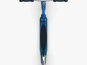kick scooter blue 3D Model
