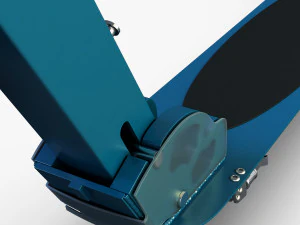 kick scooter blue 3D Model