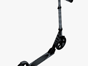 kick scooter blue Model 3D