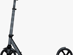 kick scooter blue Model 3D