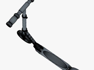 kick scooter blue 3D Model