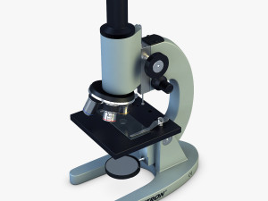 celestron laboratory biological microscope Modello 3D