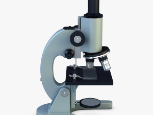 celestron laboratory biological microscope Modello 3D