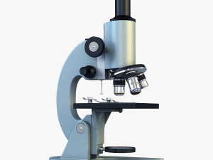 celestron laboratory biological microscope Modello 3D
