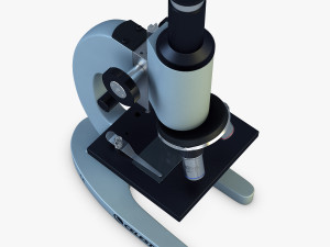 celestron laboratory biological microscope Modello 3D
