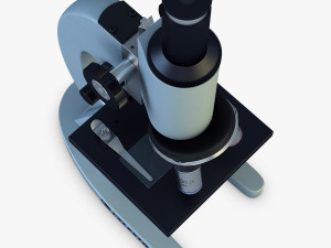 celestron laboratory biological microscope Modello 3D
