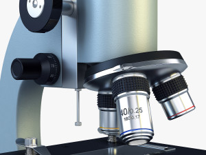 celestron laboratory biological microscope Modello 3D