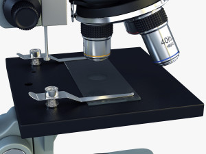 celestron laboratory biological microscope Modello 3D