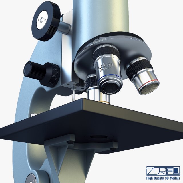 celestron laboratory biological microscope 3D in