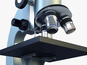 celestron laboratory biological microscope Modello 3D