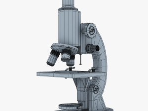 celestron laboratory biological microscope Modello 3D