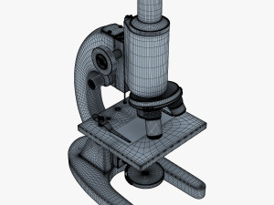 celestron laboratory biological microscope Modello 3D