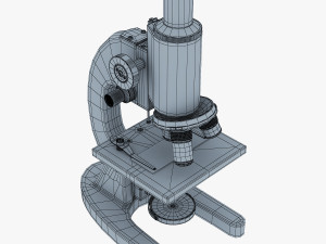 celestron laboratory biological microscope Modello 3D