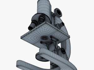 celestron laboratory biological microscope Modello 3D
