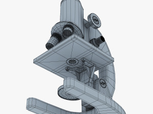 celestron laboratory biological microscope Modello 3D