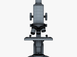 celestron laboratory biological microscope Modello 3D