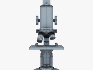 celestron laboratory biological microscope Modello 3D