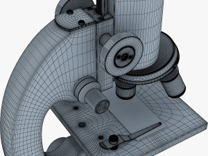 celestron laboratory biological microscope Modello 3D