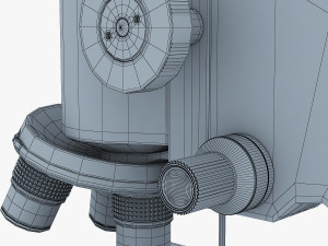 celestron laboratory biological microscope Modello 3D