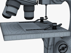 celestron laboratory biological microscope Modello 3D