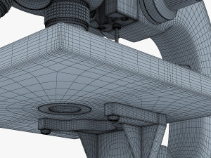 celestron laboratory biological microscope Modello 3D