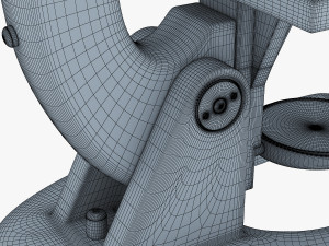 celestron laboratory biological microscope Modello 3D