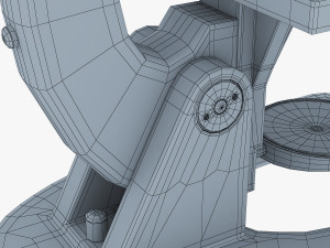 celestron laboratory biological microscope Modello 3D