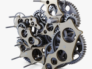 gear mechanism v 1 3Dモデル