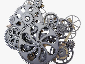 gear mechanism v 1 3D Model