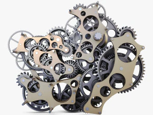 gear mechanism v 1 3D Model
