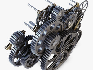 gear mechanism v 1 3Dモデル