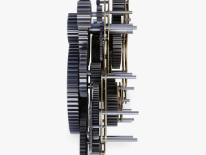 gear mechanism v 1 3D Model