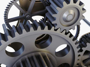 gear mechanism v 1 3D Model