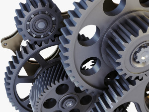 gear mechanism v 1 3Dモデル