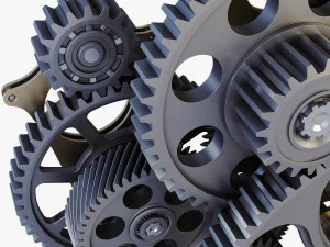 gear mechanism v 1 3D Model