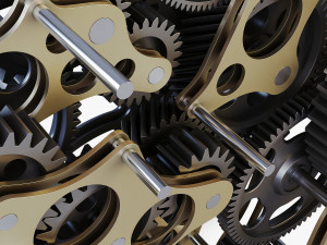 gear mechanism v 1 3Dモデル