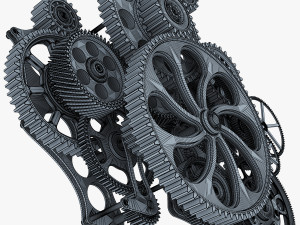 gear mechanism v 1 3Dモデル
